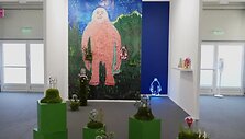 &bdquo;The Rooster Gallery&ldquo; stendas mugėje Art Dubai 2021