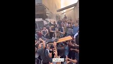 Nevaldomos palestiniečių emocijos i&scaron; po griuvėsių traukiant nukentėjusiuosius Gazos Ruože