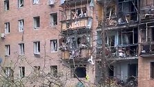 Kurske užsiliepsnojo daugiaauk&scaron;tis pastatas