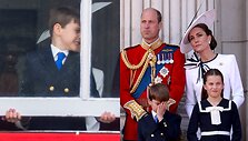 Velso princesė Catherine, princas Williamas, princas Louis, princesė Charlotte