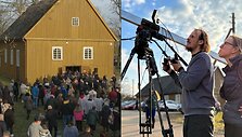 &bdquo;Sacrum ir profanum Pievėnuose&ldquo; filmavimas