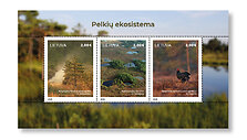 Pa&scaron;to ženklai &bdquo;Pelkių ekosistema&ldquo;