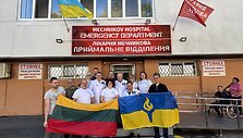 Ukrainoje stažavosi dar viena medikų komanda i&scaron; Lietuvos