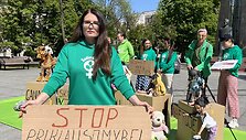 Vaiko dieną Vilniuje liejosi &bdquo;nafta&ldquo;