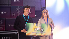 500 eurų piniginį prizą ir 500 eurų vertės &bdquo;Metida&rdquo; teisinių intelektinės nuosavybės srities konsultacijų paketą laimėjo komanda &bdquo;Aispect.ai&ldquo;