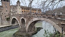 Tiltas į Trastevere rajoną