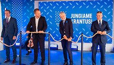 Naujo keleivių terminalo ir administracinio pastato atidarymas