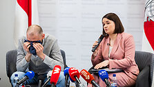 Siarhejus Cichanouskis, Sviatlana Cichanouskaja