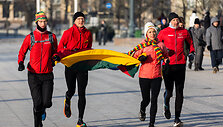 &Scaron;ventinė Vasario 16-osios jaunimo eisena &bdquo;Lietuvos valstybės keliu&ldquo;