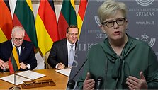 Ingrida &Scaron;imonytė pasisakė apie Vokietijos brigadai reikalingą civilinę infrastruktūrą