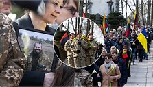 Antakalnio kapinėse i&scaron;lydėtas už Ukrainos laisvę žuvęs karys Tadas Tumas