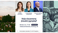 Paskaita &bdquo;Kaip įtraukti visuomenę į gynybą?&ldquo;