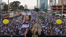 Tel Avive protestuotojai reikalauja įkaitų i&scaron;laisvinimo
