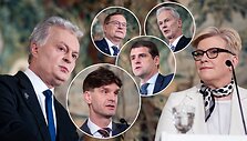 Ignas Vėgėlė, Ingrida &Scaron;imonytė, Remigijus Žemaitaitis, Gitanas Nausėda, Eduardas Vaitkus, Dainius Žalimas