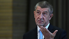 Čekijos kandidatas į prezidentus Andrėjus Babi&scaron;as
