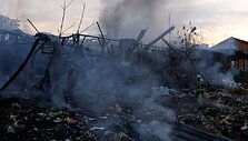 Rusijos atakų padariniai Kyjive