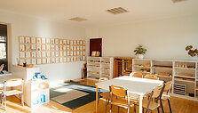 Montessori akademijos klasė