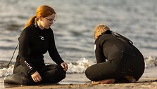 Jekaterina autistiškų vaikų stovykloje