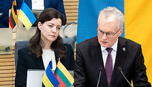 Monika Navickienė ir Gitanas Nausėda