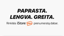 &bdquo;iStore EASY&ldquo; &ndash; lengviausias kelias į geriausią &bdquo;Apple&ldquo; patirtį