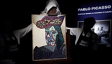 Pablo Picasso paveikslas &bdquo;Bust of a Woman with a Flowery Hat (Dora Maar)&ldquo; (liet. Moteris su gėlėta skrybėle (Dora Maar))