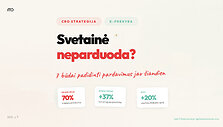 Svetainė neparduoda? 7 paprasti būdai, kaip jau &scaron;iandien gali padidinti pardavimus