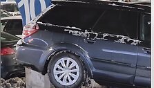 Automobilis Kauno &bdquo;Akropolio&ldquo; aik&scaron;telėje