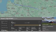 &bdquo;flightradar24.com&ldquo; duomenys