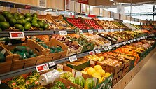 &bdquo;Lidl&ldquo; vaisių ir daržovių skyrius