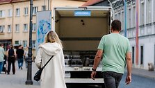 Per 2 valandas &ndash; tu&scaron;čias vilkikas: vilniečių poelgis nustebino