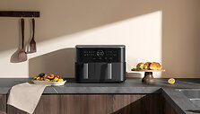Per 15 minučių &bdquo;Xiaomi Dual Zone Air Fryer 10L&ldquo; i&scaron;sprendžia amžiną klausimą &bdquo;ką &scaron;iandien valgyti&ldquo;?  