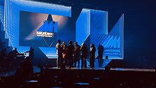 Sumai&scaron;tis M1 muzikos apdovanojimų repeticijų metu