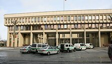 Policijos ma&scaron;inos prie Seimo