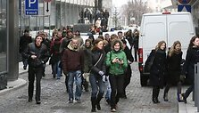 Protesto akcijos pabaiga