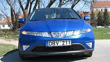 &bdquo;Honda Civic&ldquo; miesto peisaže