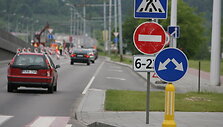 Remontuojamas Lazdynų tiltas