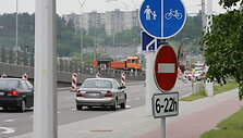 Remontuojamas Lazdynų tiltas