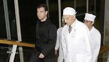 Rusijos prezidentas Dmitrijus Medvedevas