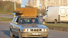 &Scaron;tai tokį vaizdelį pavyko užfiksuoti Vilniuje,2007.11.10.Fotografuota buvo Justini&scaron;kėse. "Ekstremalai".