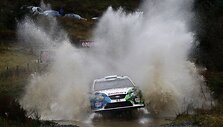 Britas Matthewas Wilsonas vairuoja &bdquo;Ford Focus&ldquo;
