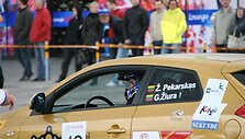 15min KIA Panevėžyje, slalomo trasoje