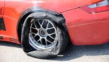 Nusimontavo Porsche ratas