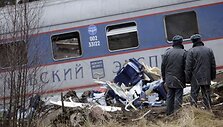 Traukinio Maskva &ndash; Peterburgas avarija
