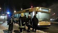 Vilniuje užsidegė autobusas