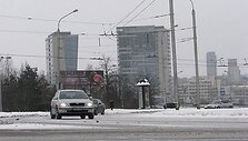 Apsnigta kelio danga