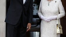 Barackas Obama ir Elžbieta II