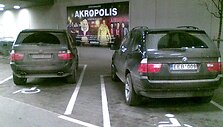 Fotopolicija: Invalidų ma&scaron;ina BMW
