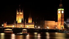 Londonas naktį
