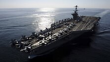 JAV atominis lėktuvne&scaron;is &bdquo;John C. Stennis&ldquo;