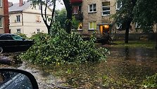 Audros padariniai Kaune